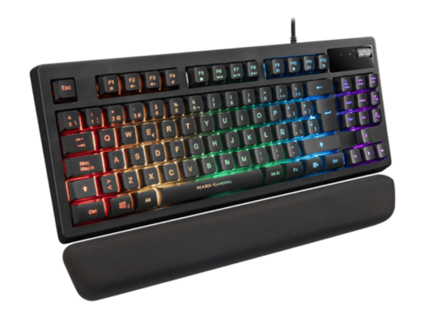 TECLADO MARS GAMING H-Mechanical MKAX TKL RGB PT Preto
