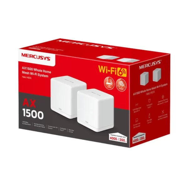 Range Extender MERCUSYS AX1500 Whole Home Mesh Wi-Fi 6 System