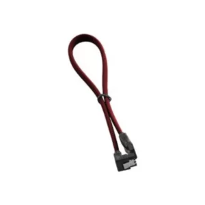 Cabo SATA III 90º CABLEMOD ModMesh 30cm Vermelho Cabo SATA III 90º CABLEMOD ModMesh 30cm Vermelho