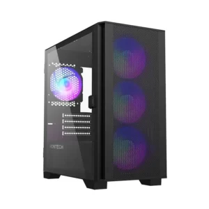 Caixa Micro-ATX MONTECH AIR 100 ARGB Vidro Preta
