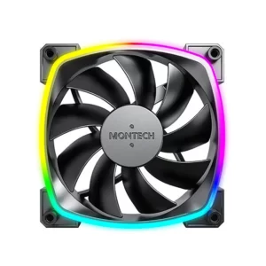 Ventoinha MONTECH AX120 PWM ARGB 120mm Preta