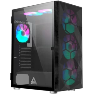 Caixa ATX MONTECH X3 Mesh RGB Vidro Preta