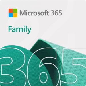 MICROSOFT Office M365 Família 1 a 6 Pessoas 12 meses Multi Idioma ESD Licença Digital