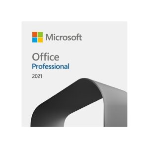 MICROSOFT Office 2021 Professional Plus UK Medialess