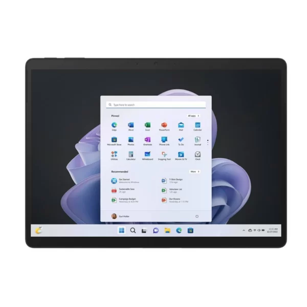 MICROSOFT Portátil Surface Pro 9 i5-1245U G12 8GB 256GB SSD 13” Touch Grafite Windows 11 Pro