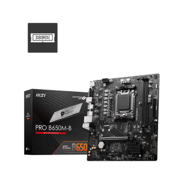 MOTHERBOARD MSI PRO B650M-B AM5 MATX 2XDDR5