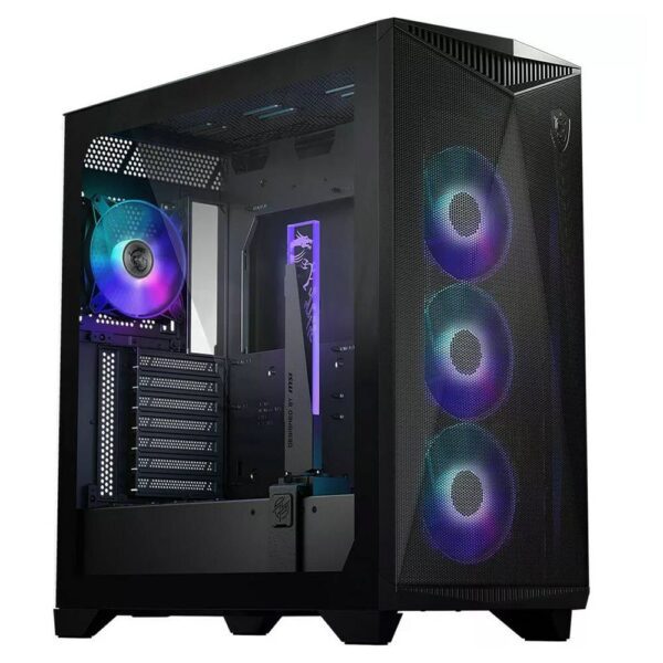 Caixa MSI MPG GUNGNIR 300R AIRFLOW ATX RGB Preta
