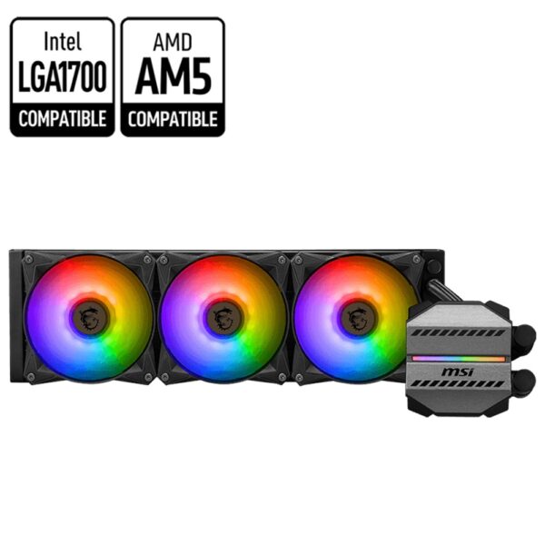 Water Cooler MSI MAG CoreLiquid M360 All-In-One Preto