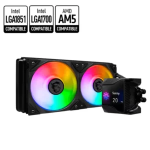 Water Cooler MSI MPG CORELIQUID D240 ARGB c/IPS Display