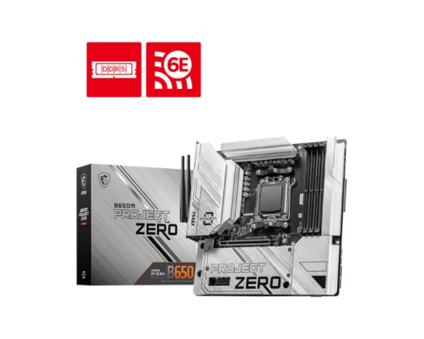 MOTHERBOARD MSI B650M PROJECT ZERO AM5