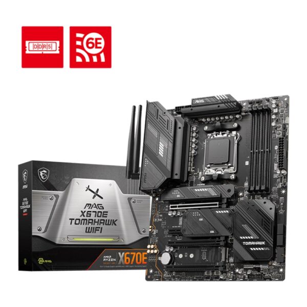 MOTHERBOARD MSI MAG X670E TOMAHAWK WIFI AM5 ATX 4XDDR5