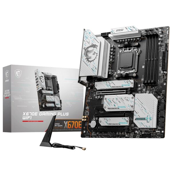 MOTHERBOARD MSI X670E GAMING PLUS WIFI AM5 ATX 4XDDR5