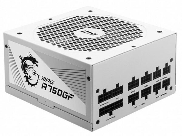 Fonte MSI MPG A750GF White 750W 80+ Gold (Modular)