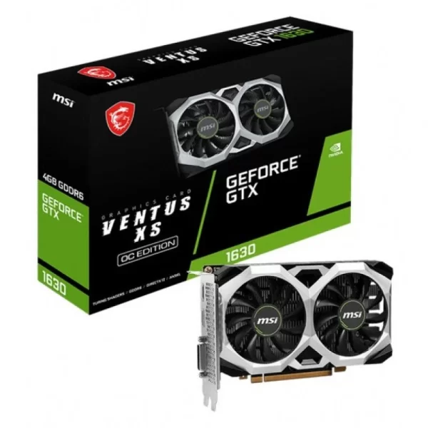 Placa Gráfica MSI GeForce GTX 1630 VENTUS XS OC 4GB GDDR6