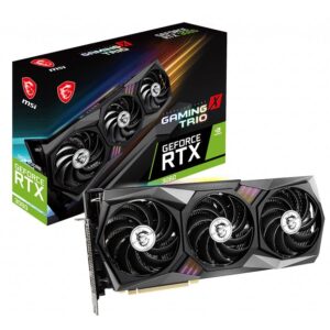 Placa Gráfica MSI GeForce RTX3060 GAMING X TRIO 12GB OC GDDR6 Placa Gráfica MSI GeForce RTX3060 GAMING X TRIO 12GB OC GDDR6