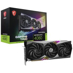 PLACA GRÁFICA MSI GeForce RTX 4080 GAMING TRIO 16GB GDDR6X