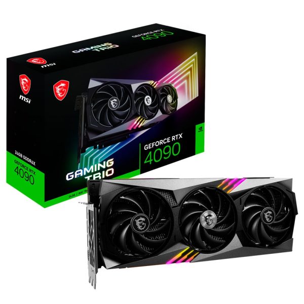 PLACA GRÁFICA MSI GeForce RTX 4090 GAMING TRIO 24G