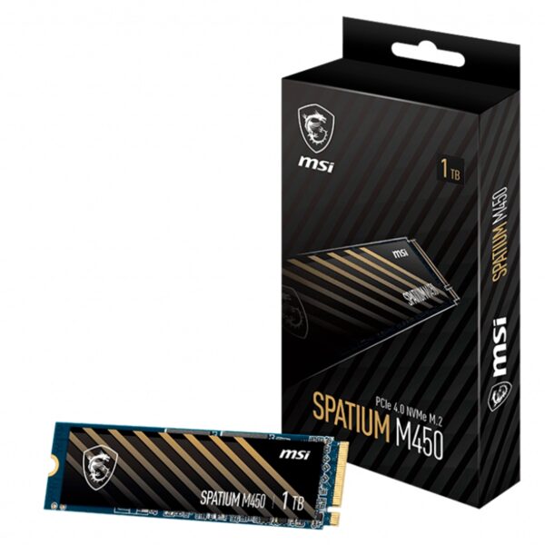 SSD MSI SSD SPATIUM M450 1TB M.2 Gen4 NVMe PCI-e 4.0