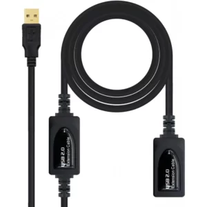 Cabo USB 2.0 NANOCABLE Extensão c/Amplificador USB-A M/F 15M