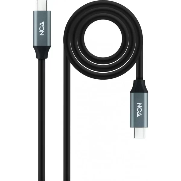 Cabo USB 3.2 NANOCABLE 20Gbps 5A/100W 4K@60Hz USB-C