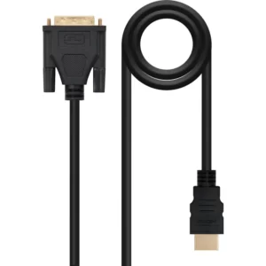 Cabo DVI a HDMI NANOCABLE DVI18/1/M-HDMI A/M 1.8M