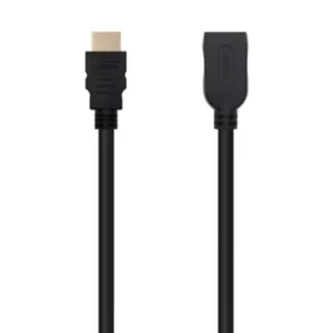 Cabo Extensão NANOCABLE HDMI 2.0 A/M-A/F 1M Preto