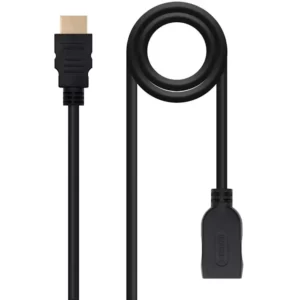 Cabo Extensão NANOCABLE HDMI 2.0 A/M-A/F 2M Preto
