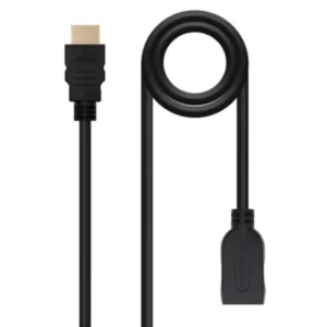 Cabo Extensão NANOCABLE HDMI 2.0 A/M-A/F 3M Preto