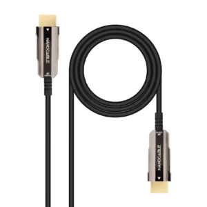 Cabo NANOCABLE HDMI V2.0 AOC 18Gbps 10M Preto