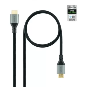 Cabo HDMI V2.1 Ultra High Speed NANOCABLE 2M Preto