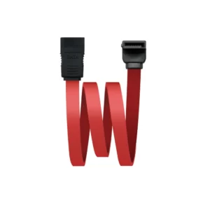 Cabo SATA III Angular NANOCABLE 50CM Vermelho