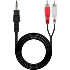 Cabo NANOCABLE 3.5/M-2xRCA/M 1.5M