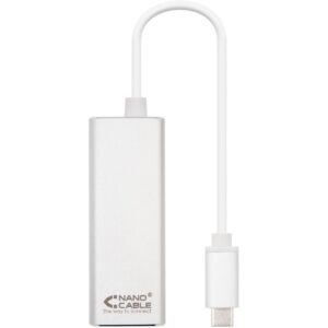 Adaptador NANOCABLE USB Type-C Gigabit Ethernet