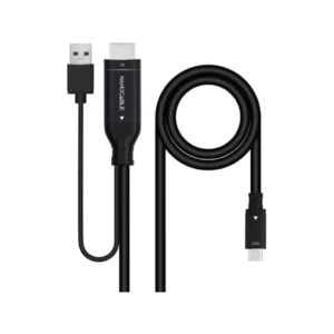 Adaptador NANOCABLE USB-C M > HDMI M 1.8M - 10.15.4354 Adaptador NANOCABLE USB-C M > HDMI M 1.8M - 10.15.4354