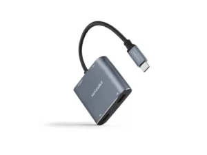 Adaptador NANOCABLE USB-C > 2xHDMI + USB2.0 + USB-C (PD60W)
