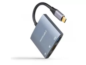 Adaptador NANOCABLE USB-C > HDMI + USB + USB-C (PD60W)