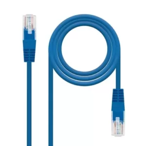 Cabo de Rede NANOCABLE RJ45 CAT.6 UTP 1M Azul