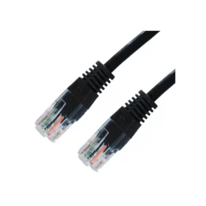 Cabo de Rede NANOCABLE RJ45 UTP CAT.5E 0.5M Preto