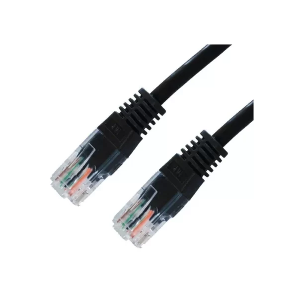 Cabo de Rede NANOCABLE RJ45 UTP CAT.5E 0.5M Preto