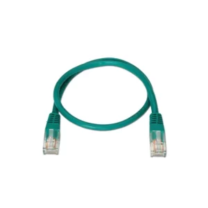 Cabo de Rede NANOCABLE RJ45 UTP CAT.5E 0.5M Verde