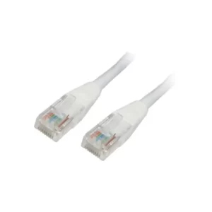 Cabo de Rede NANOCABLE RJ45 UTP CAT.5E 0.5M Branco