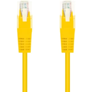 Cabo de Rede NANOCABLE RJ45 CAT.6 UTP 25CM Amarelo