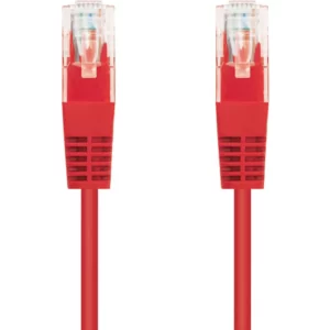 Cabo de Rede NANOCABLE RJ45 CAT.6 UTP 1M Vermelho
