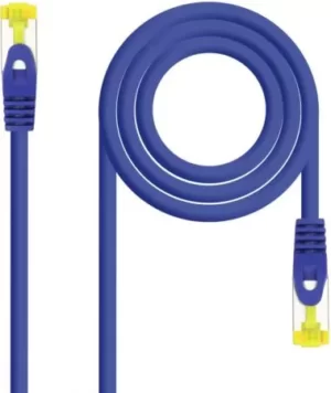 Cabo de Rede NANOCABLE RJ45 CAT.6A SFTP 2M Azul