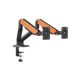 Suporte Secretária Gaming NAPOFIX Full-Motion Duplo Monitor Suporte Secretária Gaming NAPOFIX Full-Motion Duplo Monitor