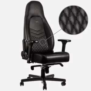 Cadeira NOBLECHAIRS ICON Real Leather Preto