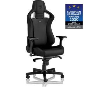 Cadeira NOBLECHAIRS EPIC Real Leather Preto Cadeira NOBLECHAIRS EPIC Real Leather Preto