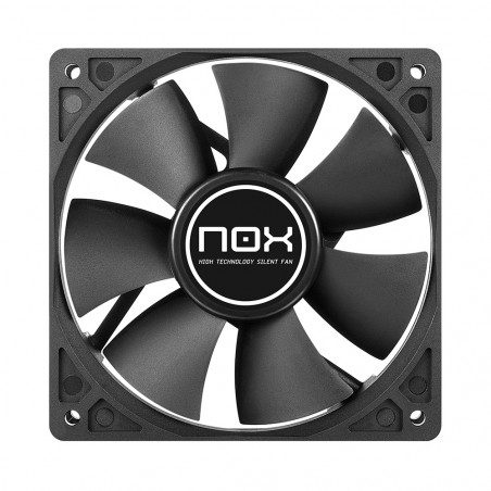 Ventoinha NOX Fan 1000RPM 120mm Preto Bulk