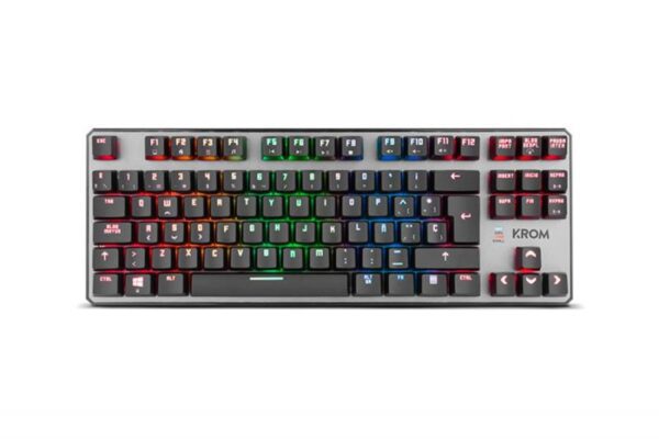 Teclado NOX Krom Kernel TKL Mechanical Compact Gaming RGB PT