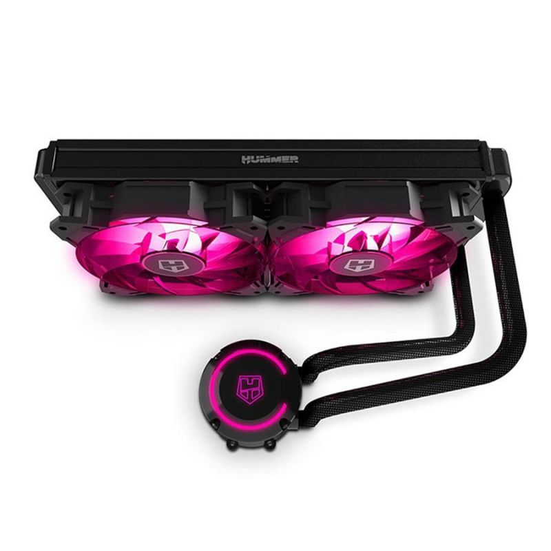 Water Cooler NOX Hummer H240 AURA RGB nanoChip
